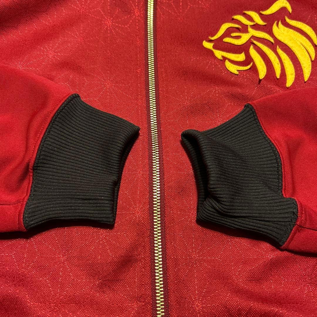 onitsuka tiger 麻柄 トラックジャケット XLサイズ 襟高 東京