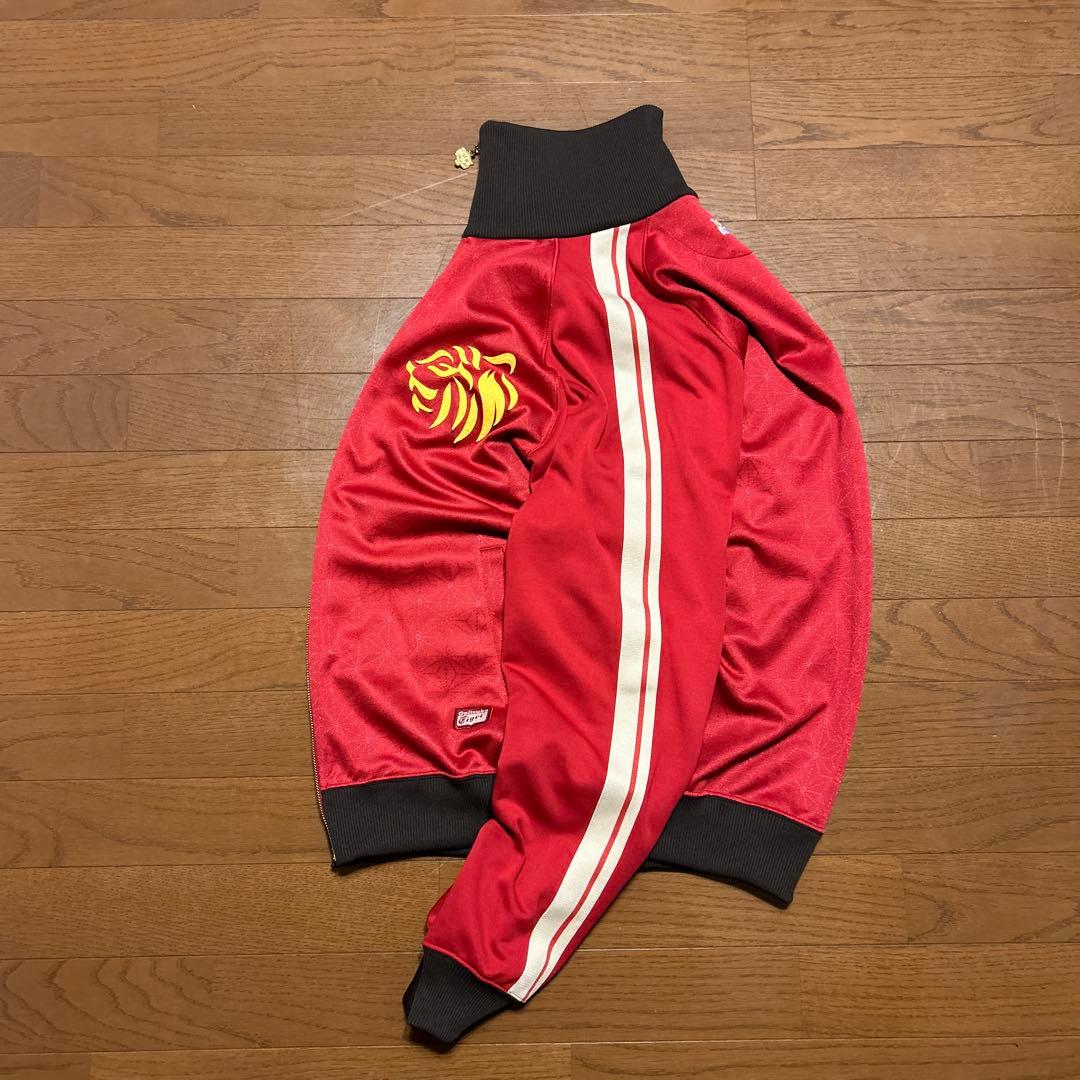 onitsuka tiger 麻柄 トラックジャケット XLサイズ 襟高 東京