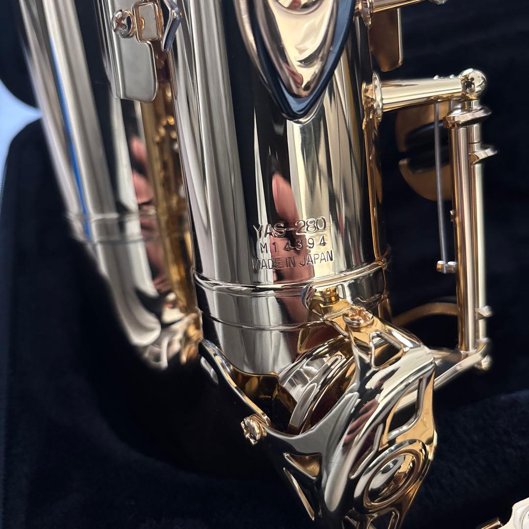 YAS-280 サックス 本体 ケース付き