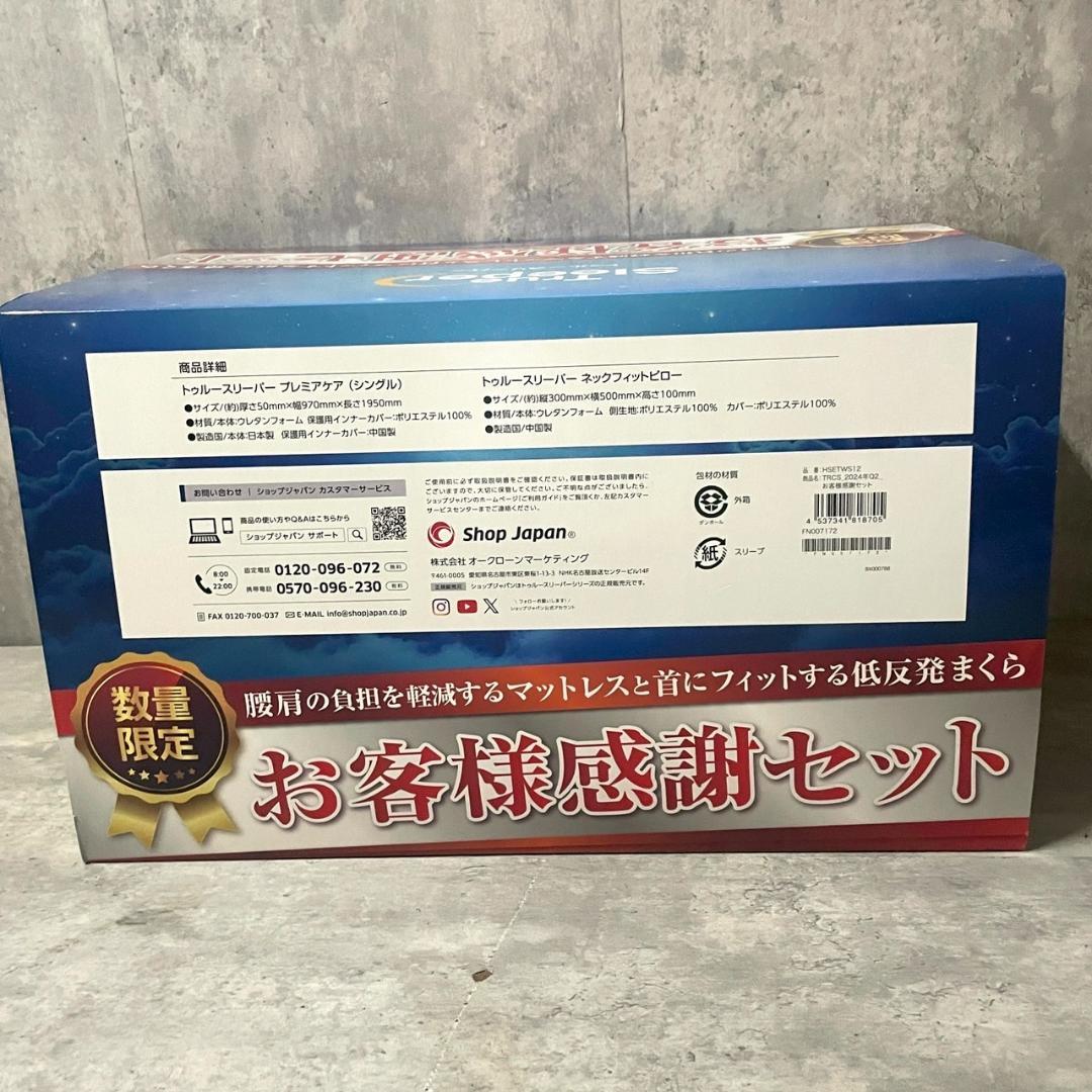 【新品】トゥルースリーパー 低反発マットレス と 低反発枕 のセット