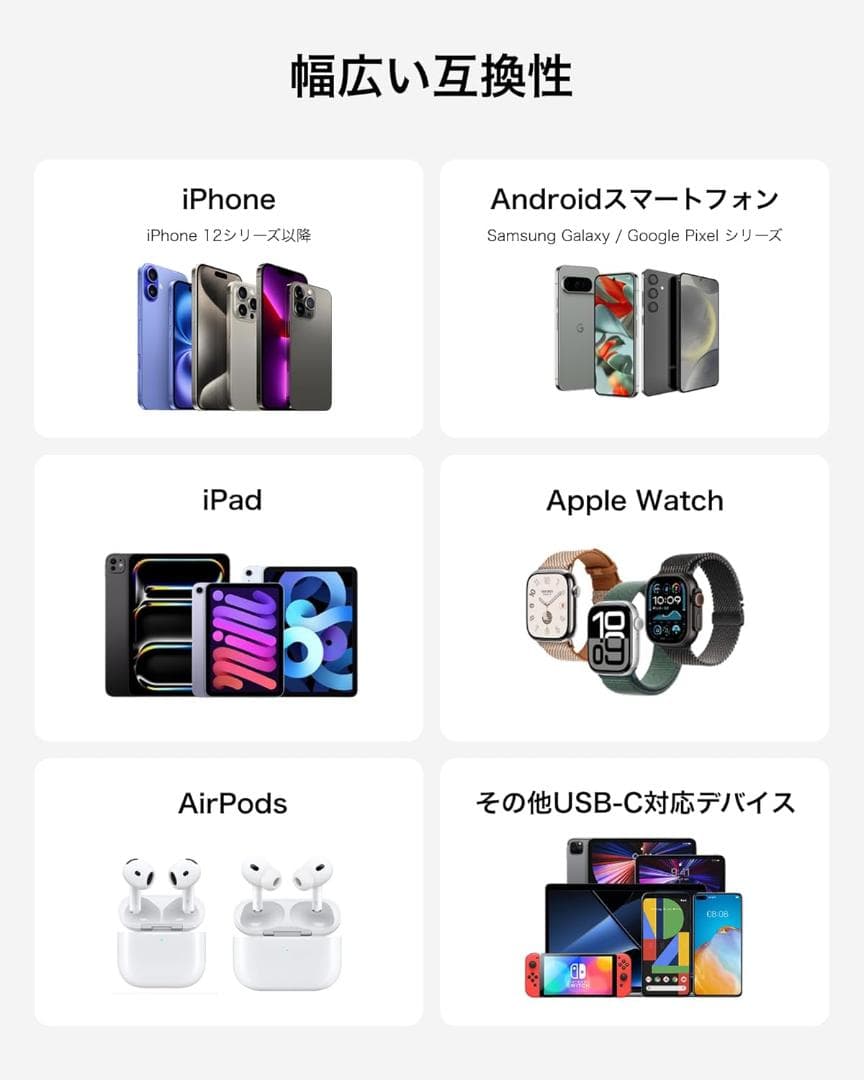 Belkin モバイルバッテリー10000mAh 最大45W　アップルウォッチ