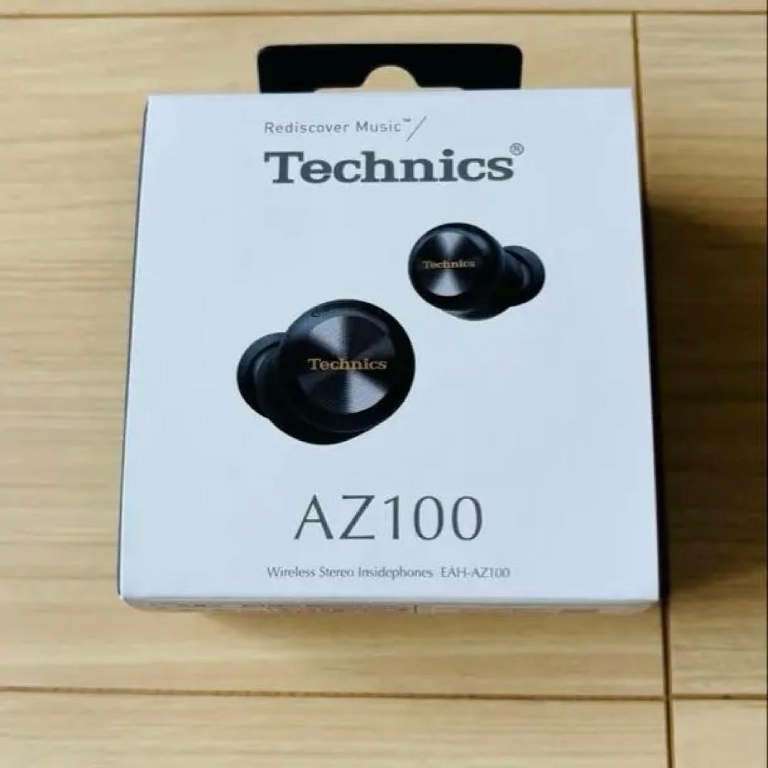 【美品】Technics ワイヤレスイヤホン EAH-AZ100-K ブラック