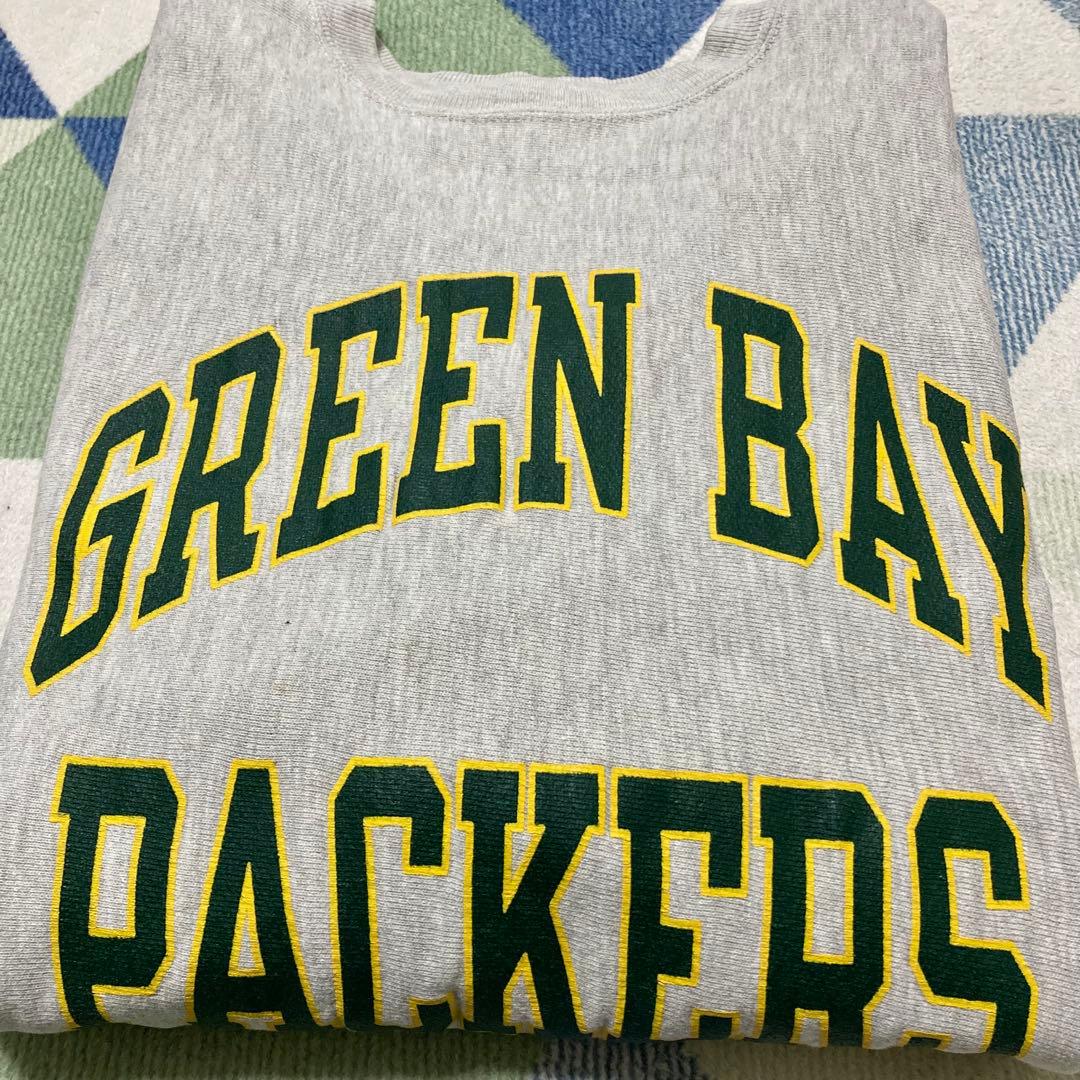 90s Championグリーンベイパッカーズ リバースウィーブ刺繍タグXL