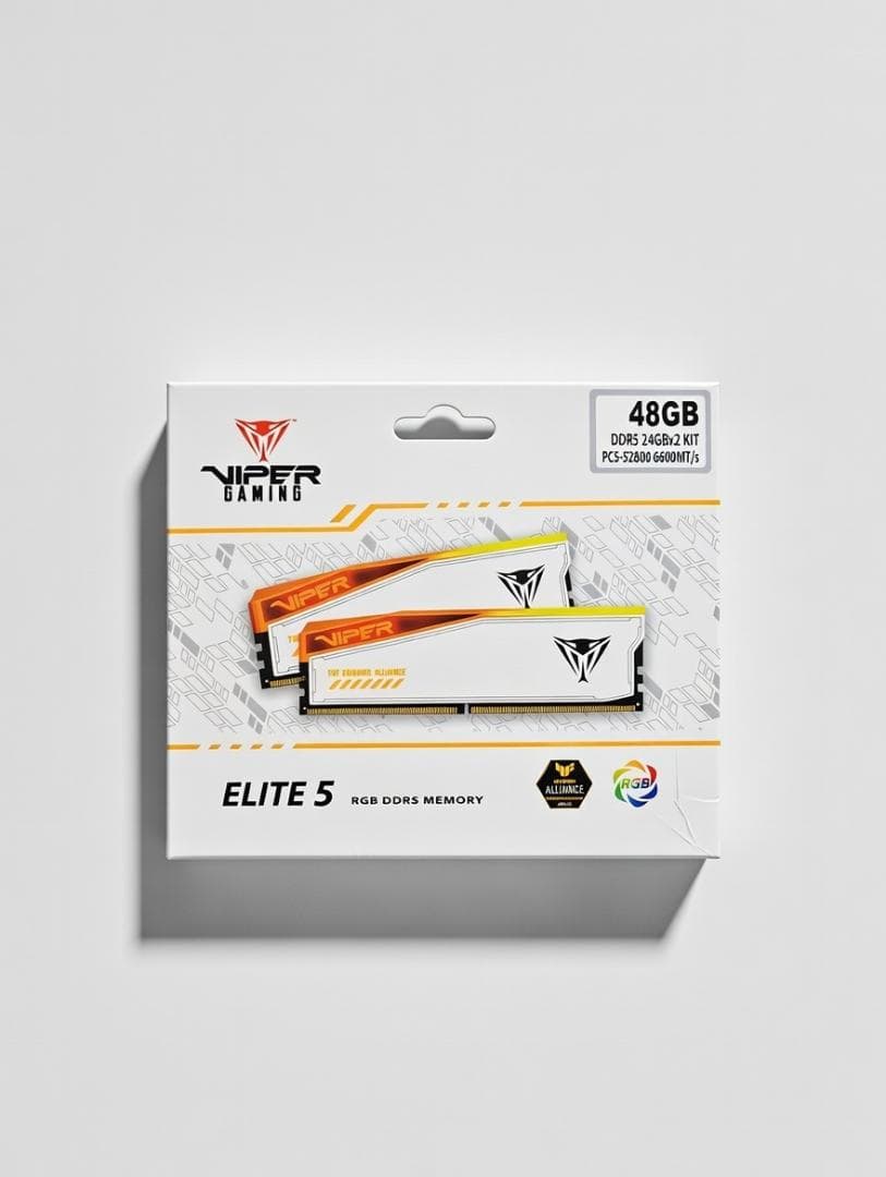 新品 Patriot Viper Elite5 DDR5 48GB 6600