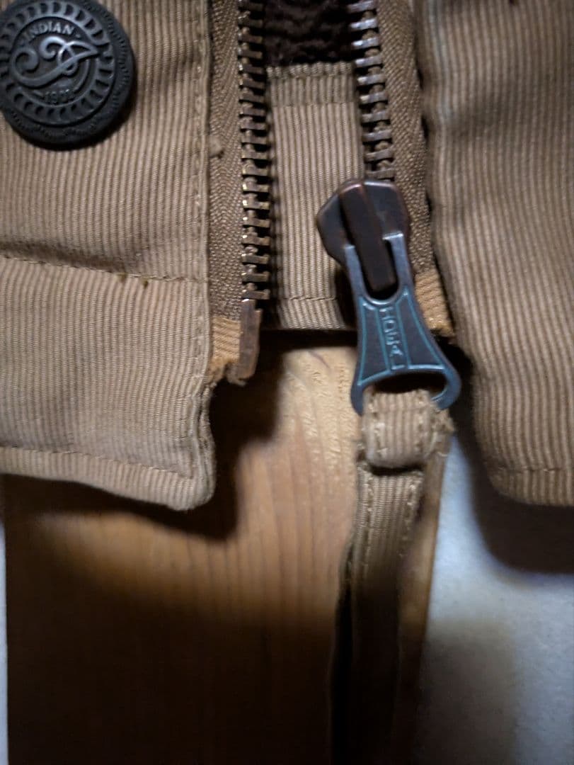 インディアン　Indian M ベージュ N‐1ジャケット　廃盤物レア！　美品！