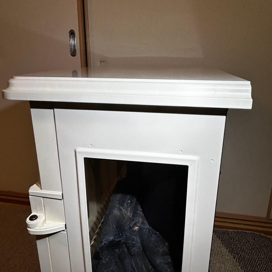 ニトリ ワイド暖炉型ファンヒーター アイボリー BLT-999B-3-IV