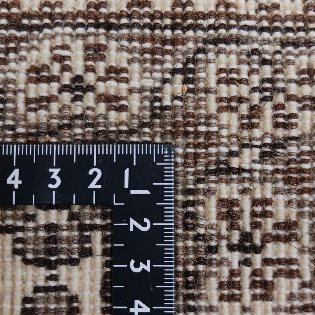 Y3188-2 トルコ カイセリ絨毯 ウール×コットン 手織り マット