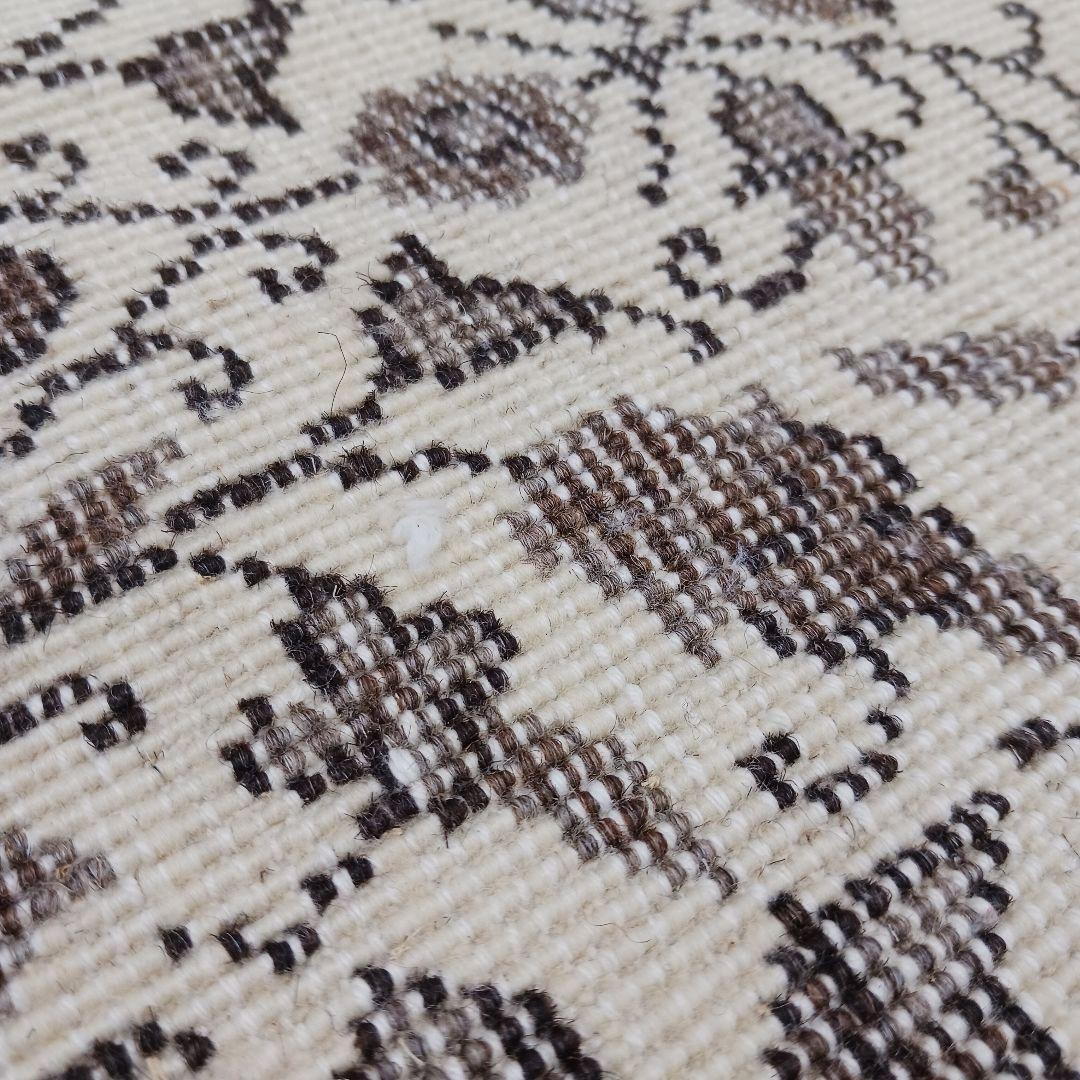 Y3188-2 トルコ カイセリ絨毯 ウール×コットン 手織り マット