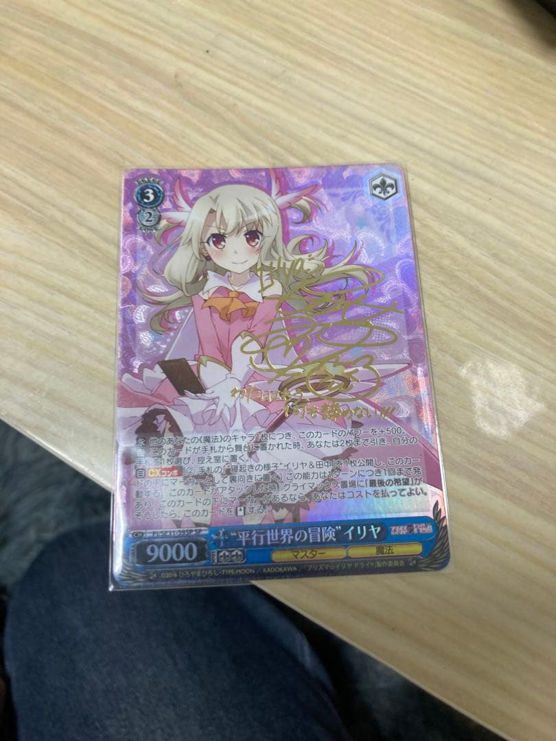 平行世界の冒険　イリヤ サイン入り