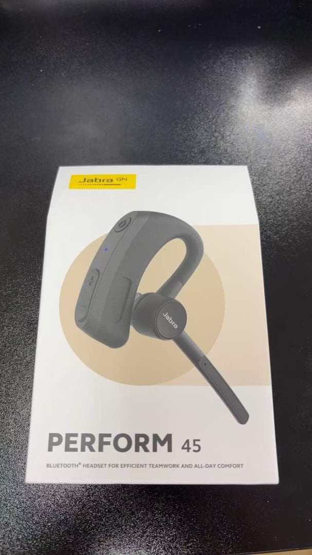 未開封　Ｊａｂｒａ　Ｐｅｒｆｏｒｍ　４５　ＰＣ用ヘッドセット２個セット