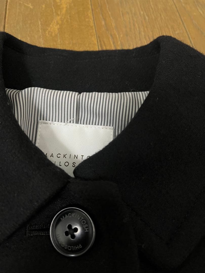 最終価格！マッキントッシュフィロソフィー　コート38 ブラック