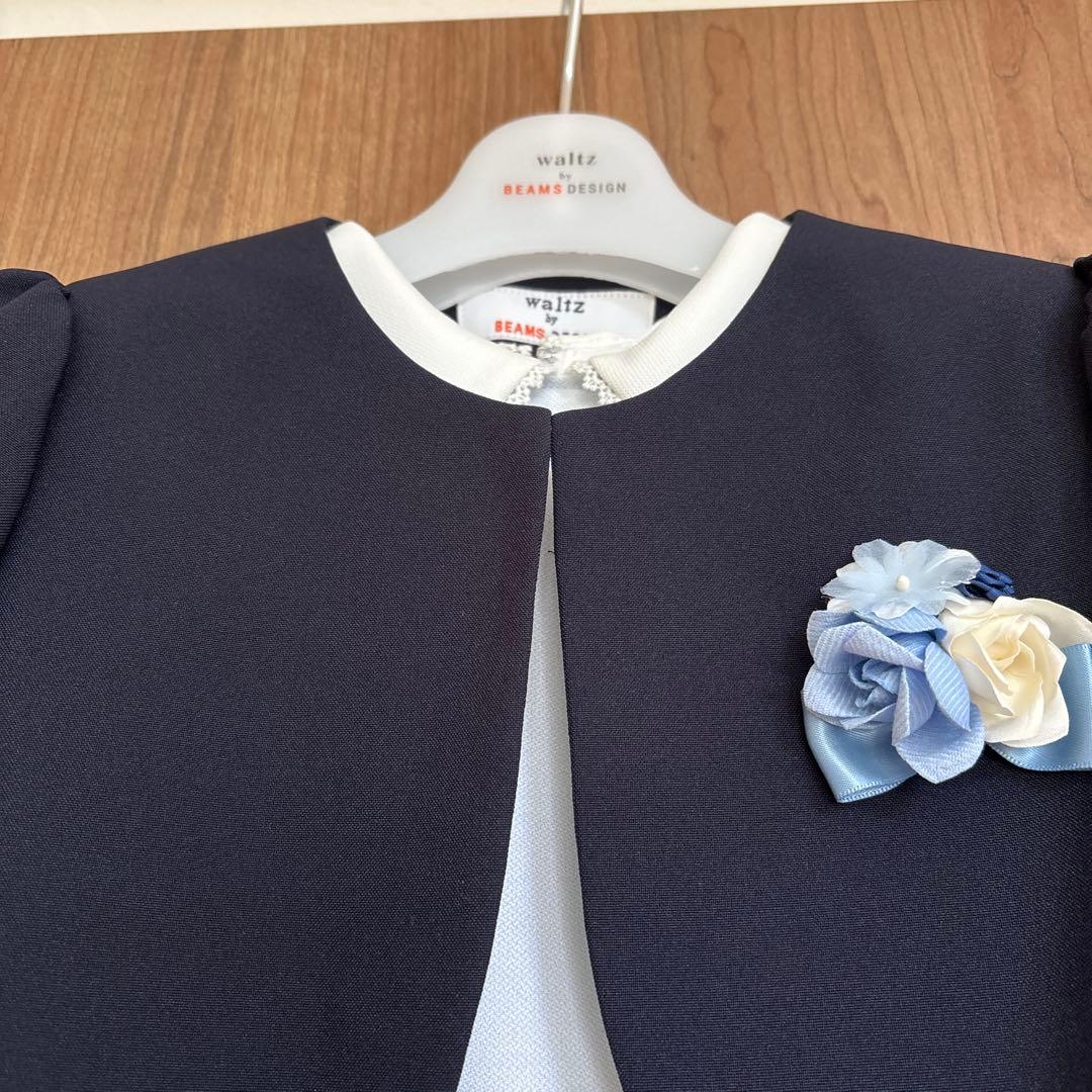 美品　waltz by BEAMS DESIGN フラワープリントアンサンブル