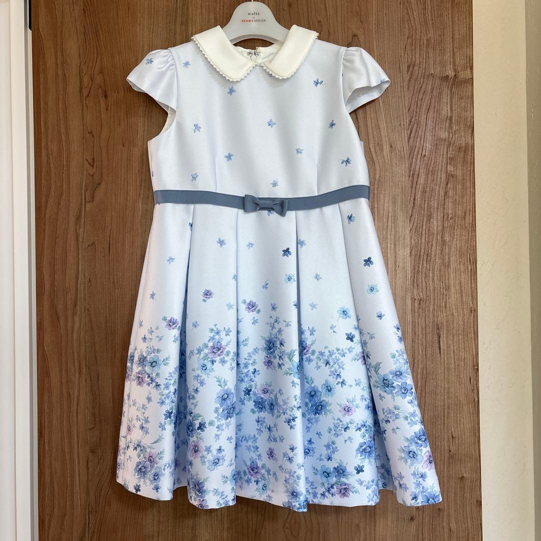 美品　waltz by BEAMS DESIGN フラワープリントアンサンブル