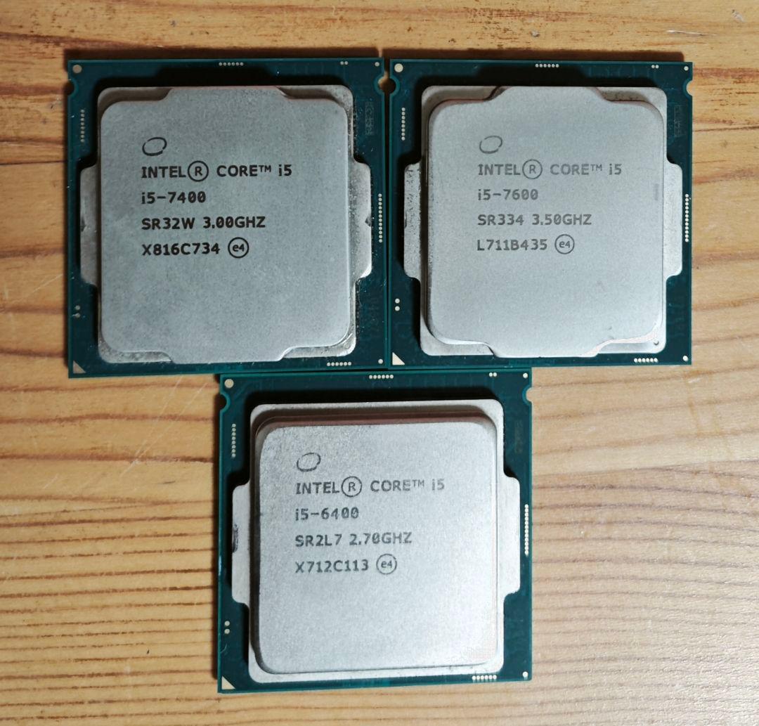 Intel Core i5 CPU 3種セット