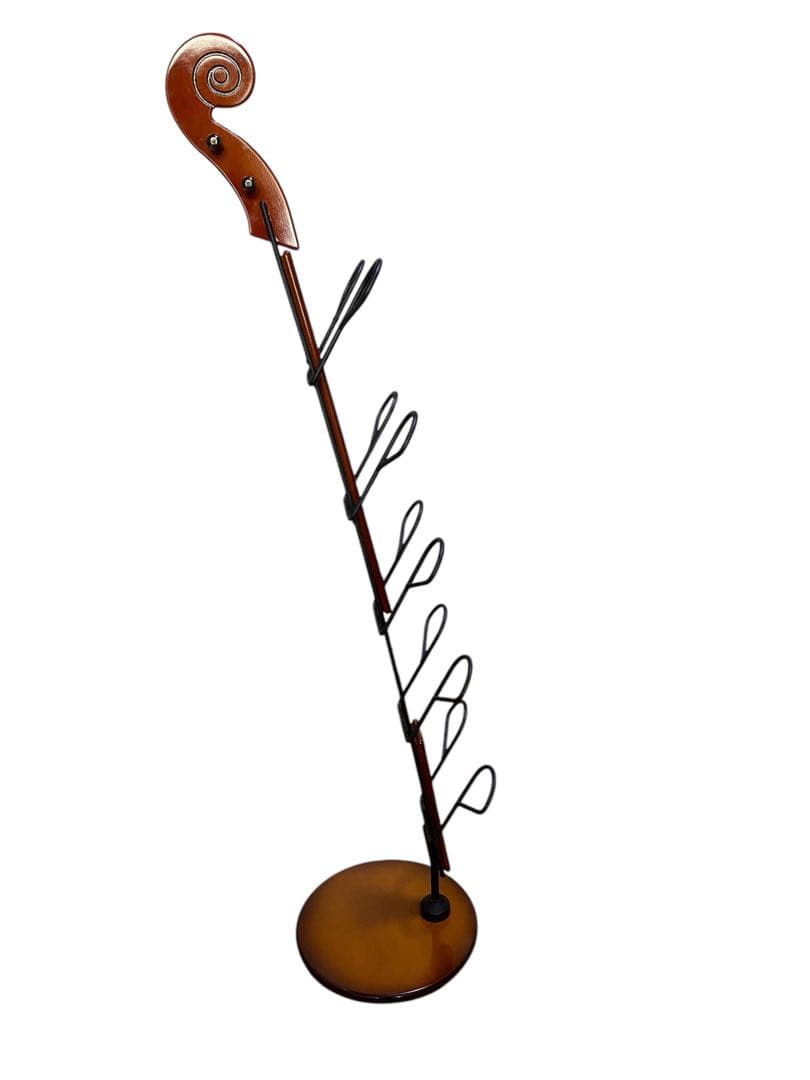 希少品　YAMAHA製 ヤマハ　バイオリン型 スリッパラック ホルダー 5足