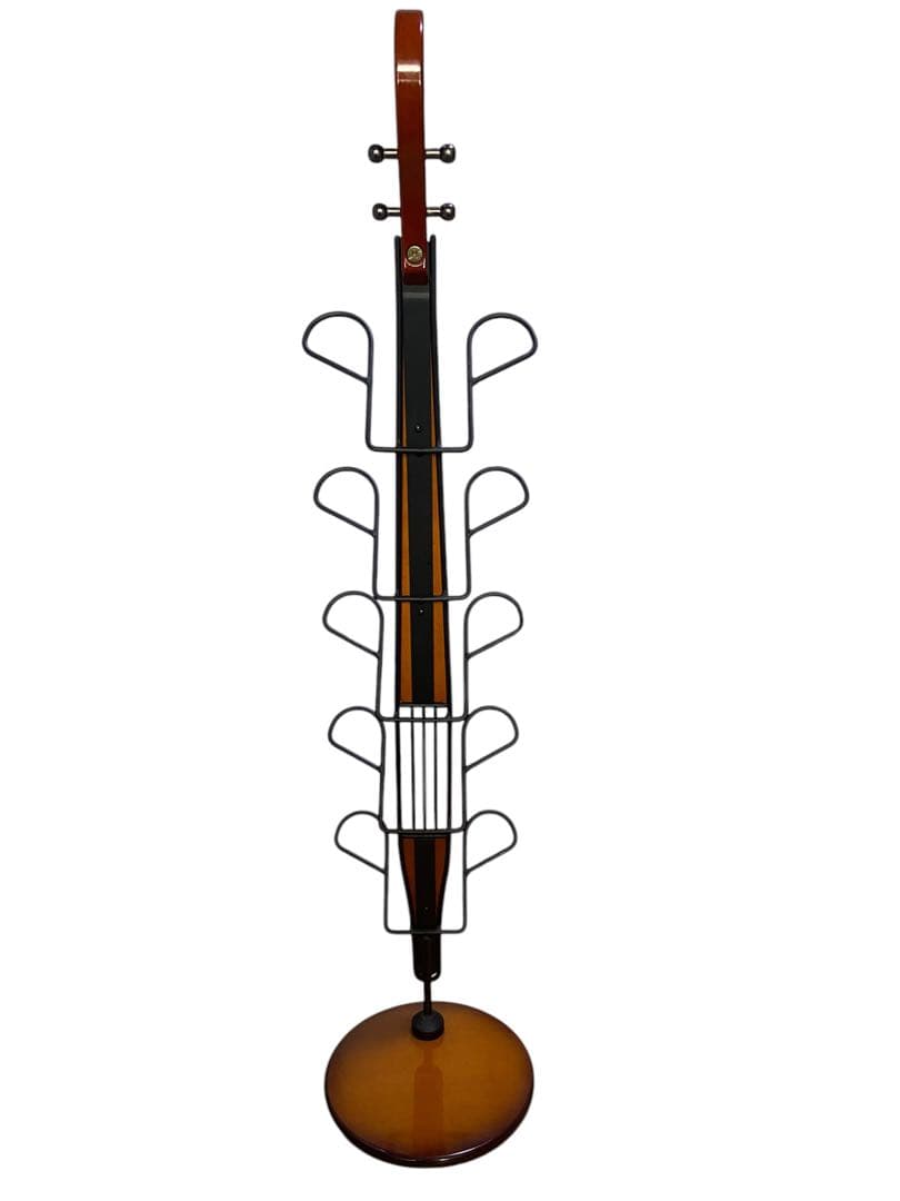 希少品　YAMAHA製 ヤマハ　バイオリン型 スリッパラック ホルダー 5足