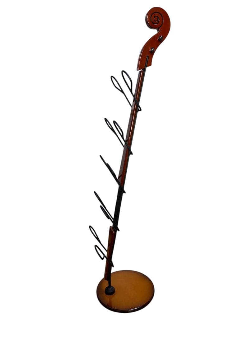 希少品　YAMAHA製 ヤマハ　バイオリン型 スリッパラック ホルダー 5足