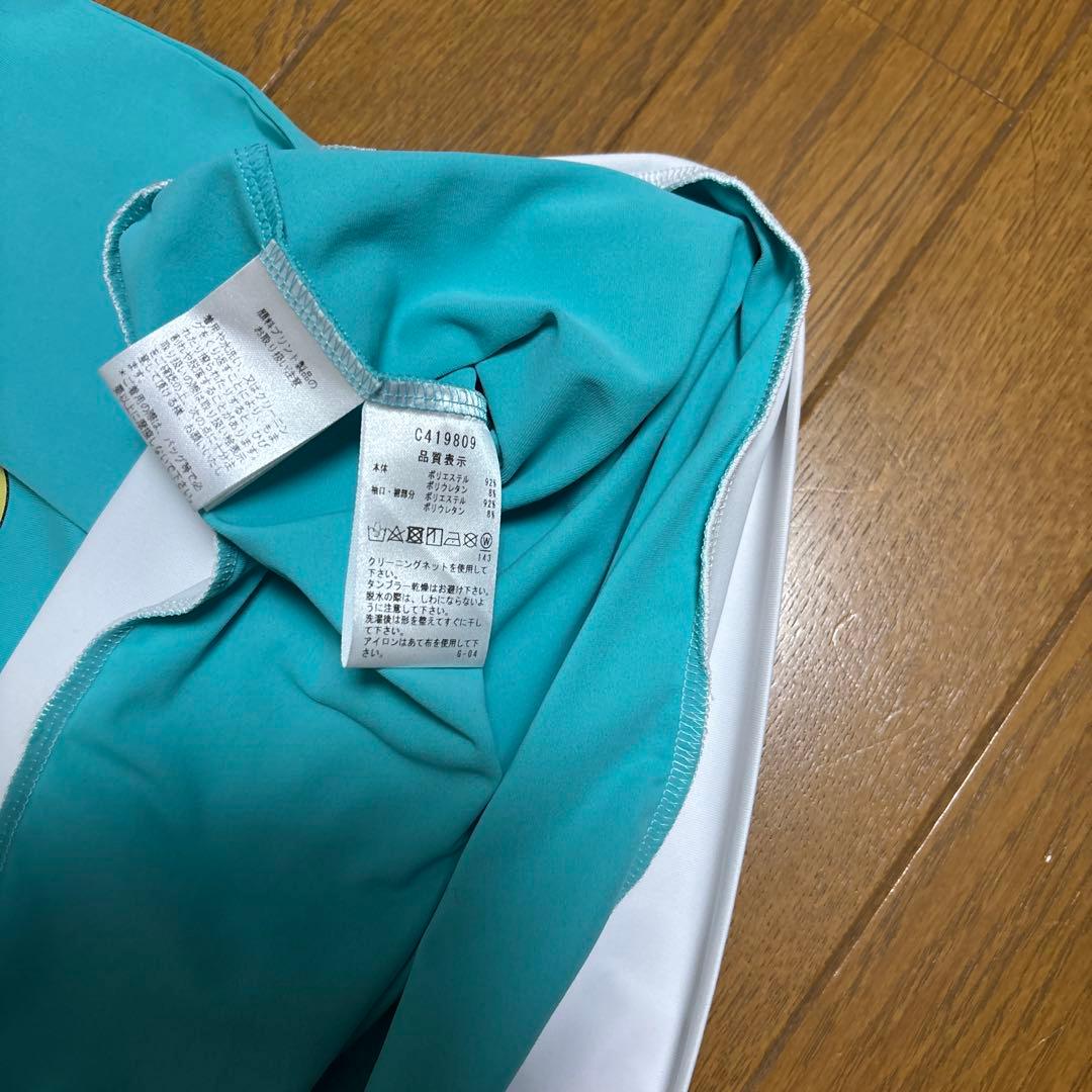 Picone レディースシャツ ミントグリーンのようなブルーⅡ