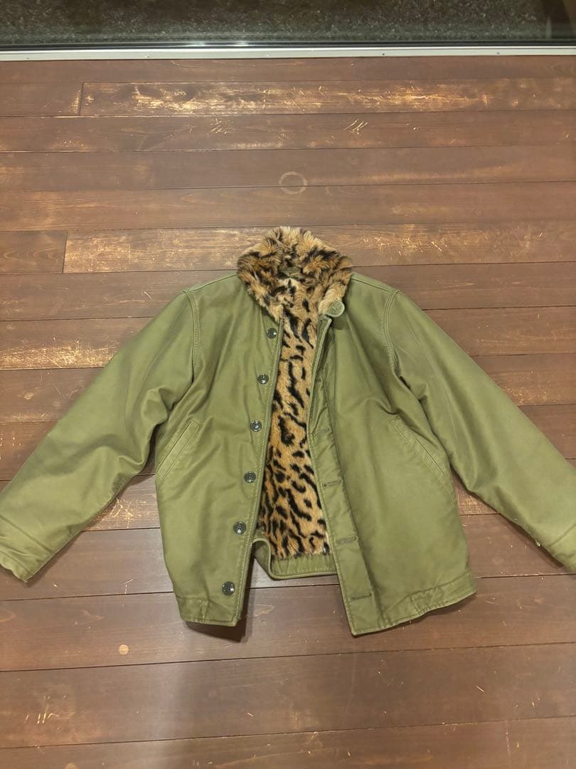 ワコマリアデッキジャケットレオパードN-1