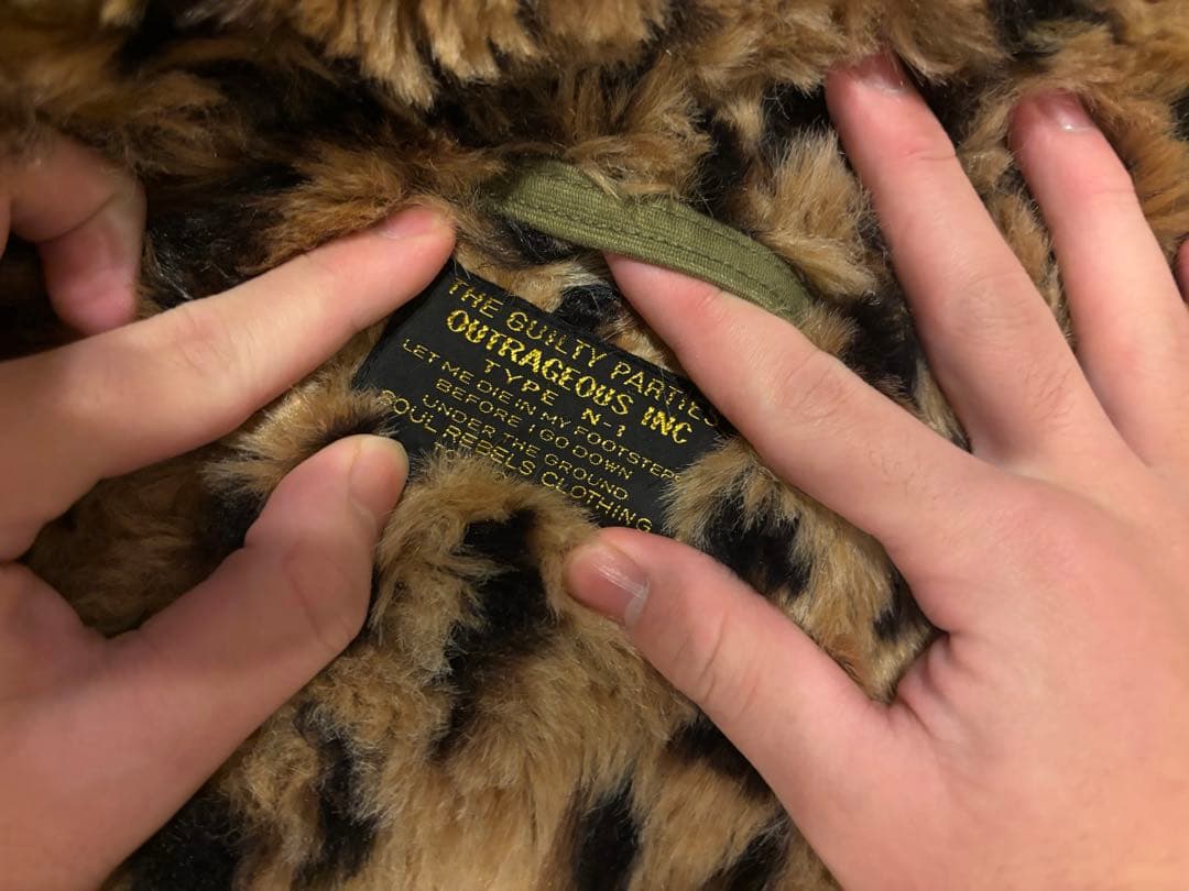 ワコマリアデッキジャケットレオパードN-1