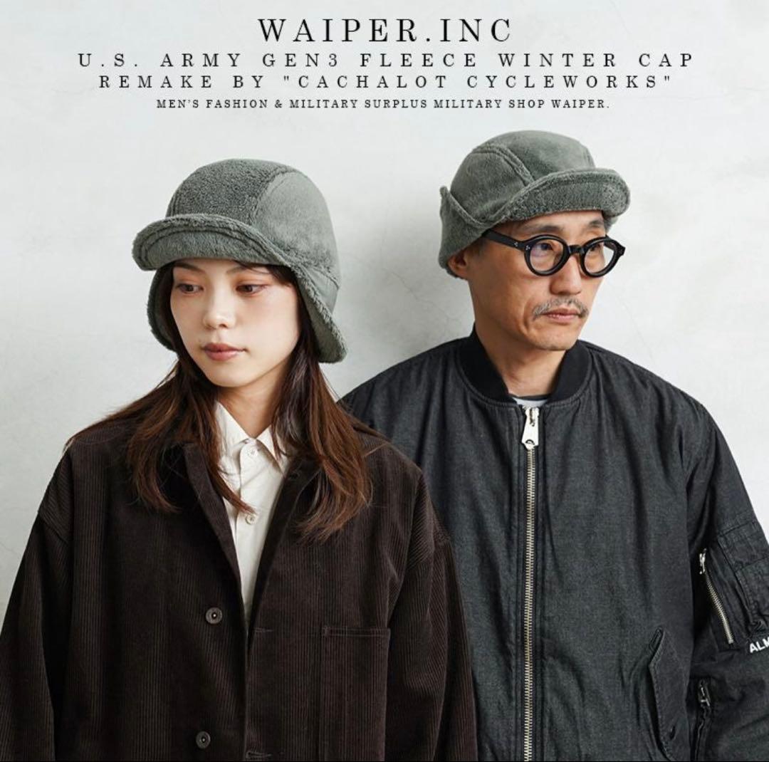 waiper.inc フリースキャップ
