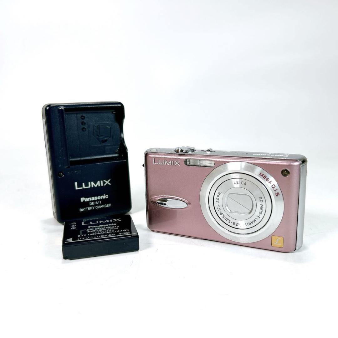【美品】Panasonic LUMIX DMC-FX8 ピンク 送料無料