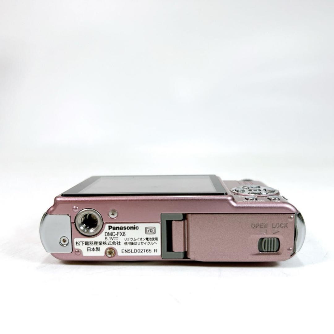【美品】Panasonic LUMIX DMC-FX8 ピンク 送料無料