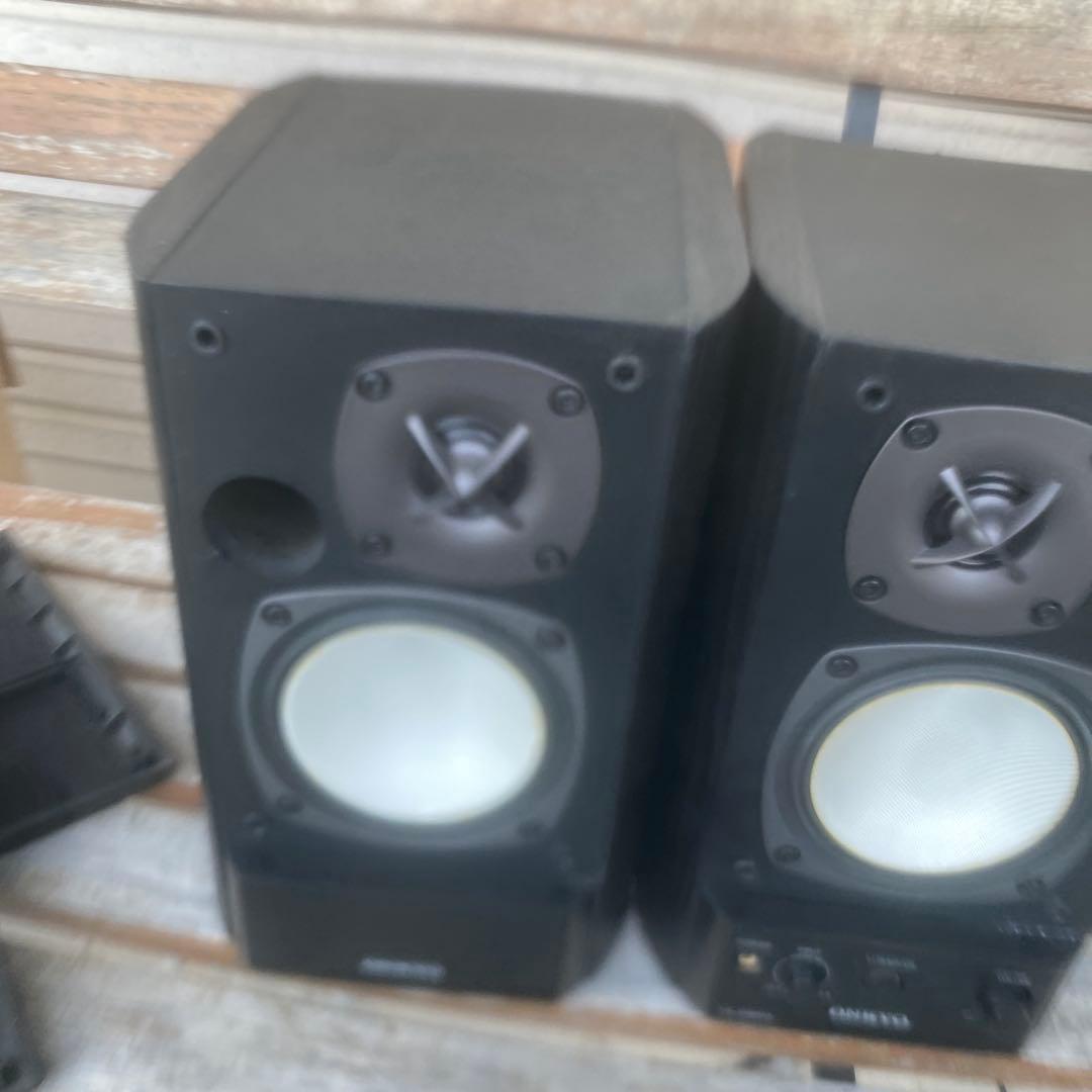 【動作OK 】美品！！　アンプ内蔵スピーカー　ONKYO　GX-500HD