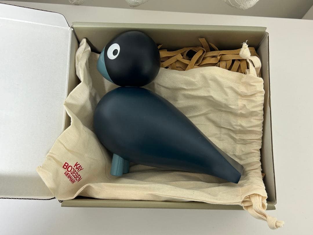 Kay Bojesen ミッドナイトブルー　バード