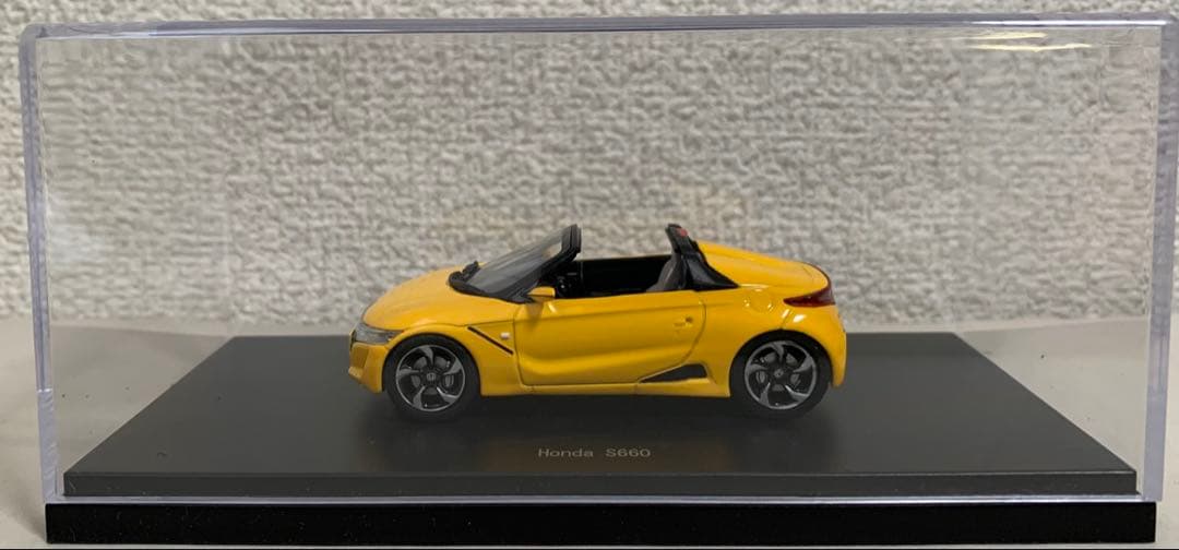 1/43 Honda S660 イエロー