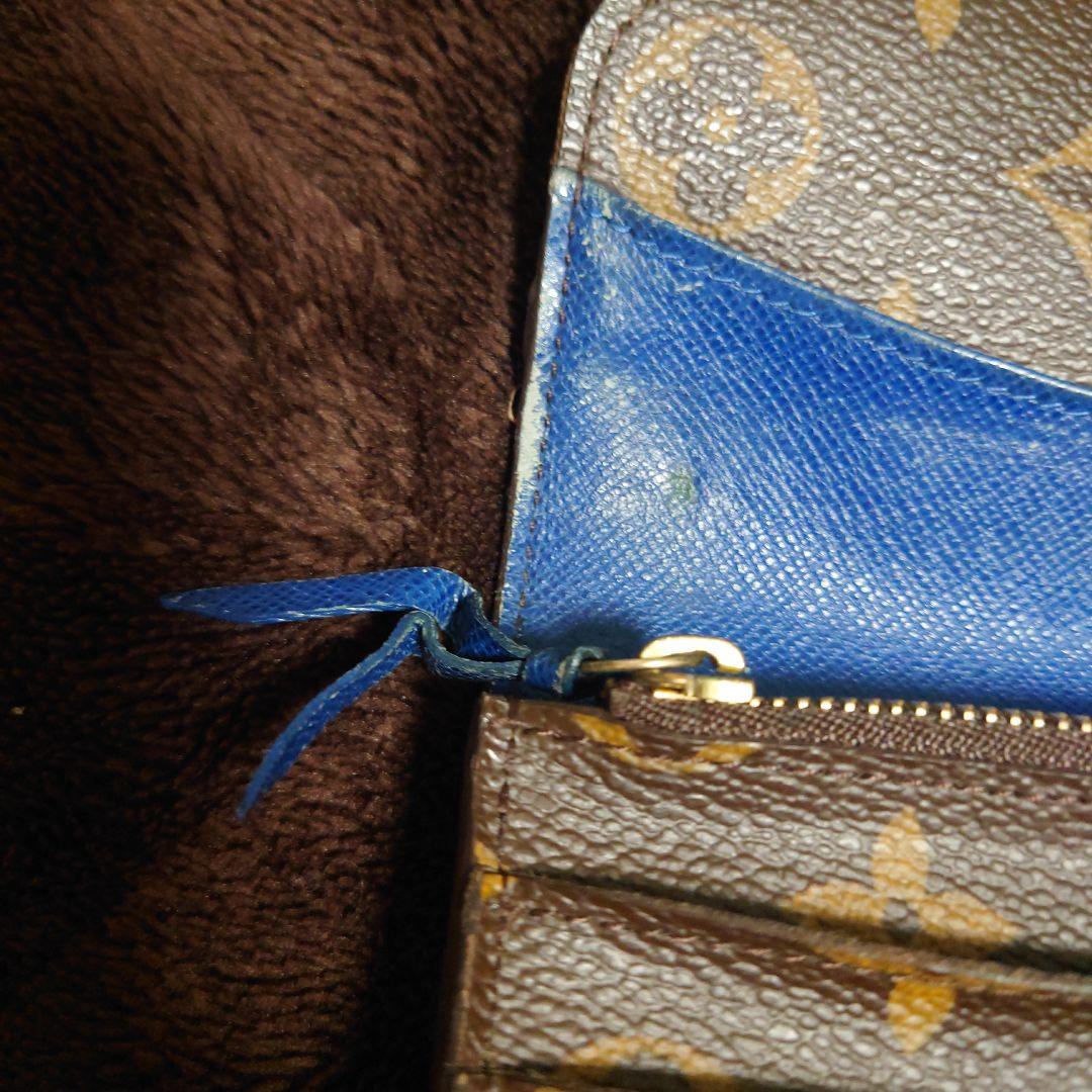 Louis Vuitton モノグラム ポルトフォイユ エミリー　ブルー