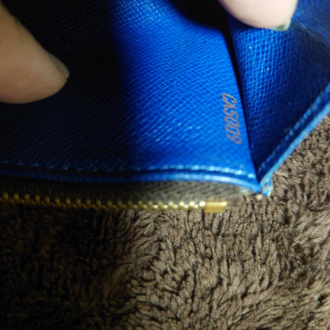 Louis Vuitton モノグラム ポルトフォイユ エミリー　ブルー