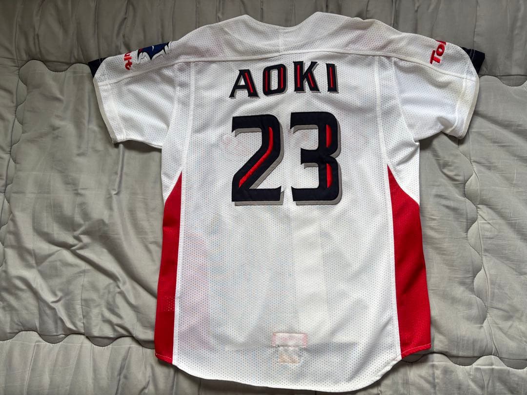 ★k.mame★東京ヤクルトスワローズ★青木宣親直筆サイン入りユニフォーム