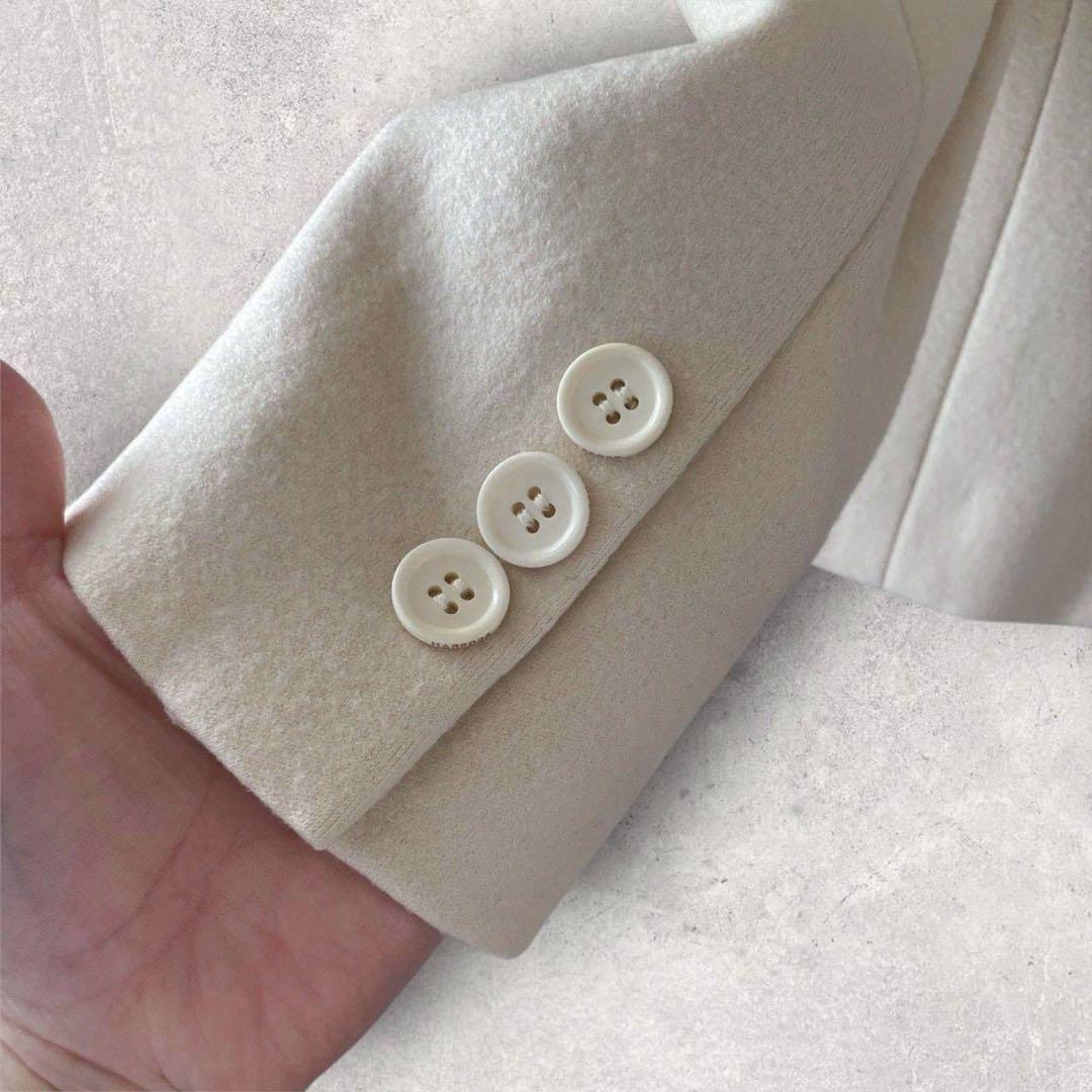 ハロッズ テーラードジャケット 2 オフホワイト 秋冬 きれいめ　フォーマル