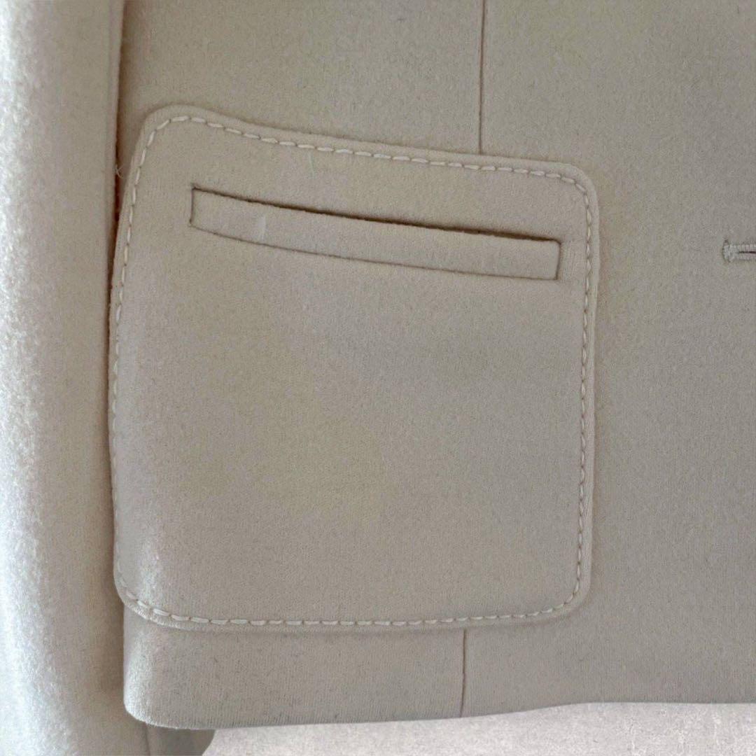 ハロッズ テーラードジャケット 2 オフホワイト 秋冬 きれいめ　フォーマル