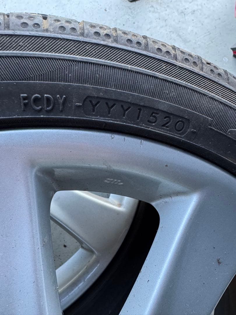 ダイハツ l175s ムーブカスタム 純正16インチホイール