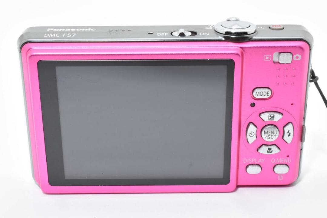 【美品】Panasonic LUMIX DMC-FS7 ピンク #102
