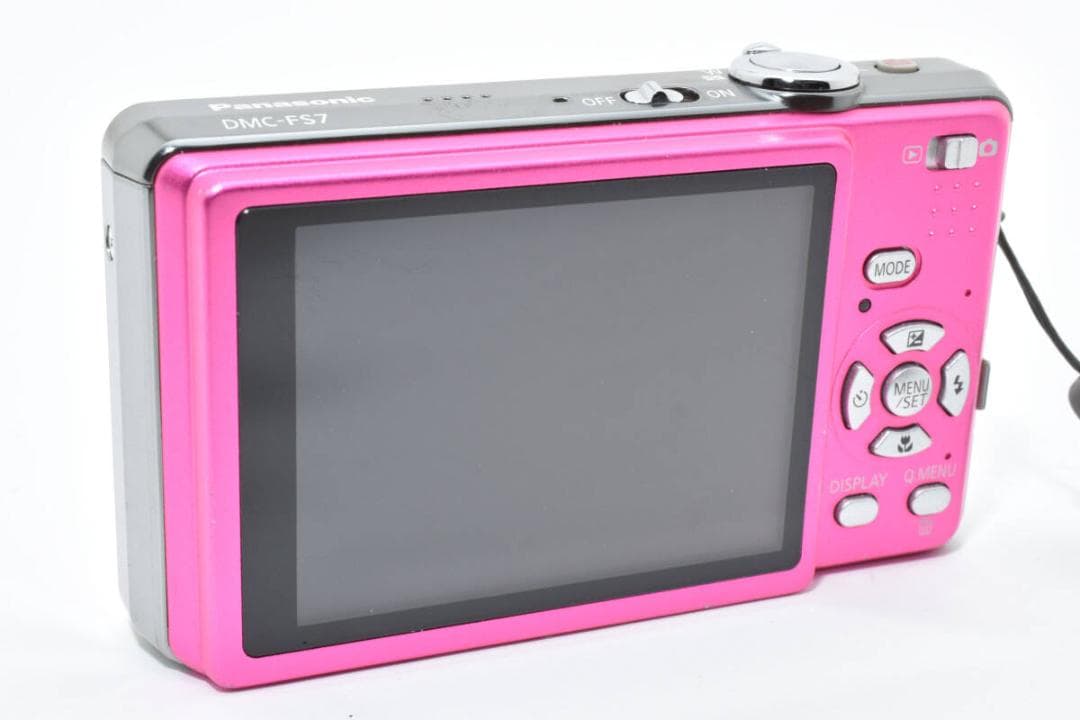【美品】Panasonic LUMIX DMC-FS7 ピンク #102