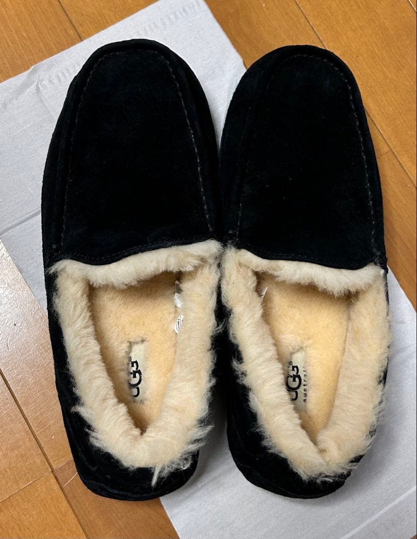 UGG ブラックシープスキン モカシン 26cm 新品未使用 男女兼用
