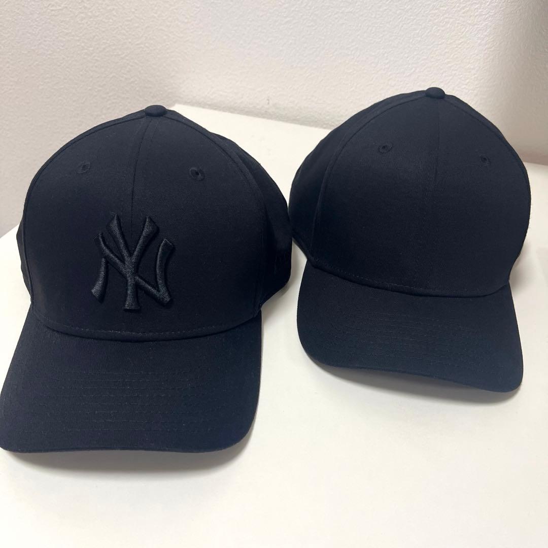 newera 9FIFTY ストレッチスナップ　ブラック　L/XL　2個セット