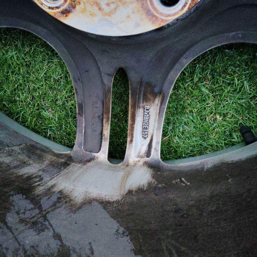 GEN-changさん専用 ポルシェ用　18インチ 5スポークホイールセット