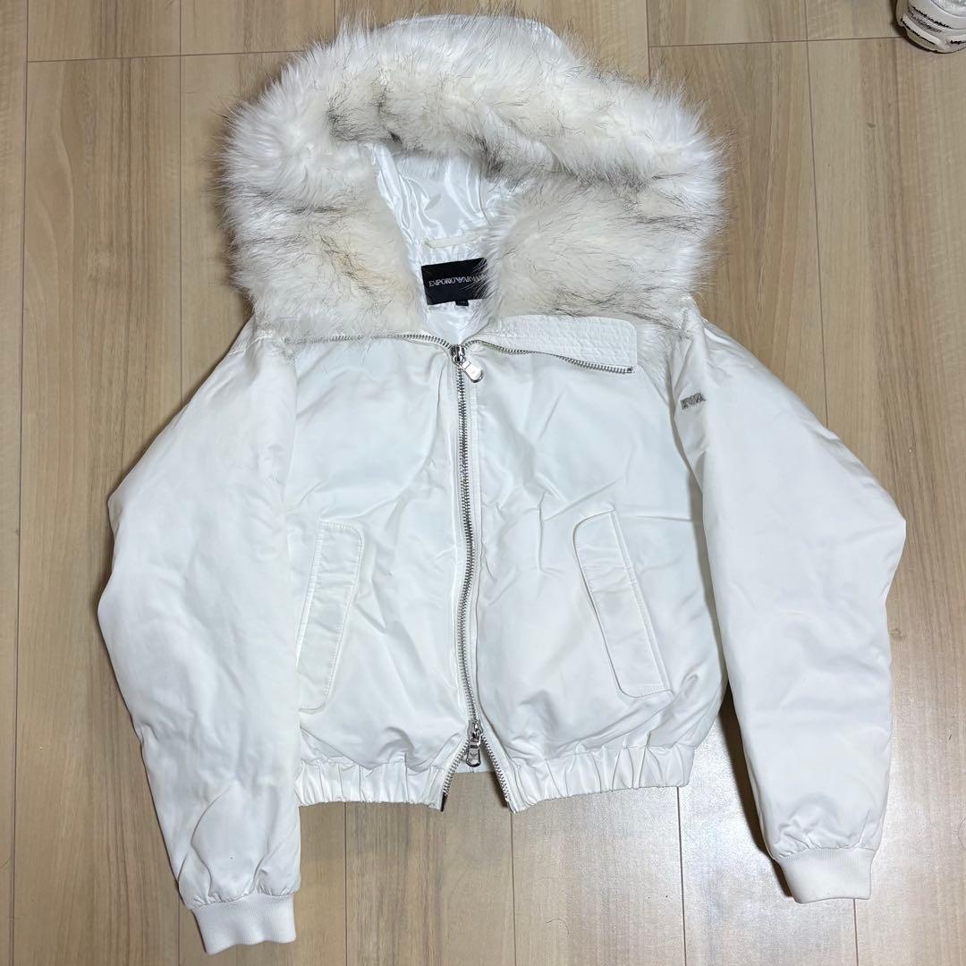 EMPORIO ARMANI ファー ジャケット y2k archive 古着