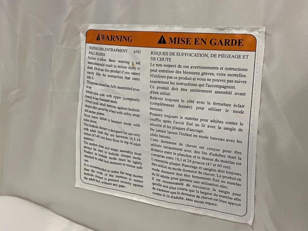 Vinona ベビーベッド 折りたたみ ハイローベッド グレー