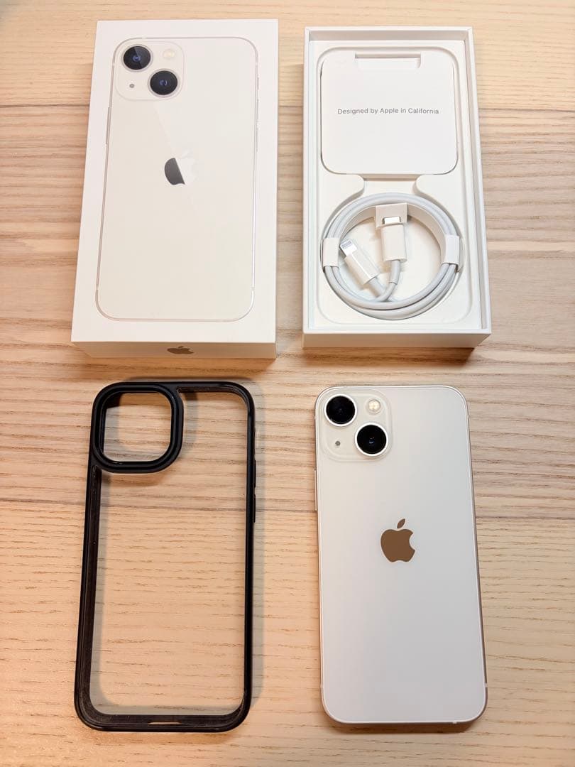 iPhone 13 mini 256GB SIMフリー (充電ケーブル未使用）