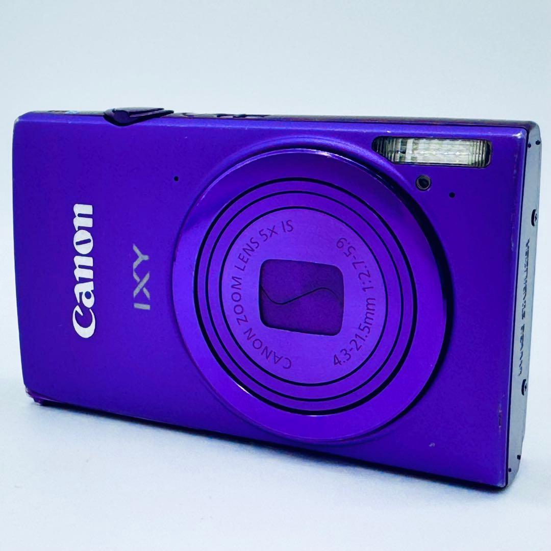 【訳あり】Canon IXY 430F パープル FULL HD デジタルカメラ
