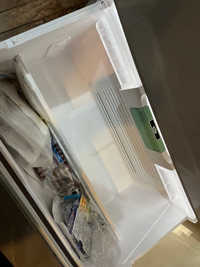 日立 ノンフロン冷蔵庫 R-F480E 475L 送料込。取説あり。