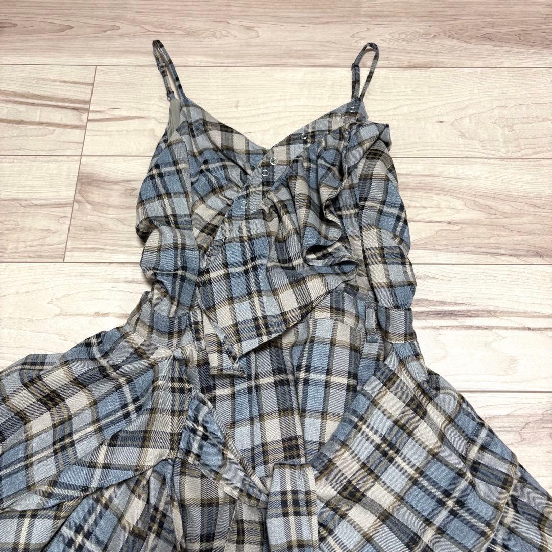 ASYMMETRY HEM CAMI ロングワンピース SLY