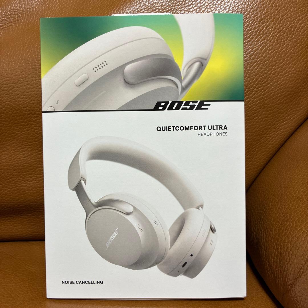 国内正規品BOSE QUIETCOMFORT ULTRA HEADPHONES白