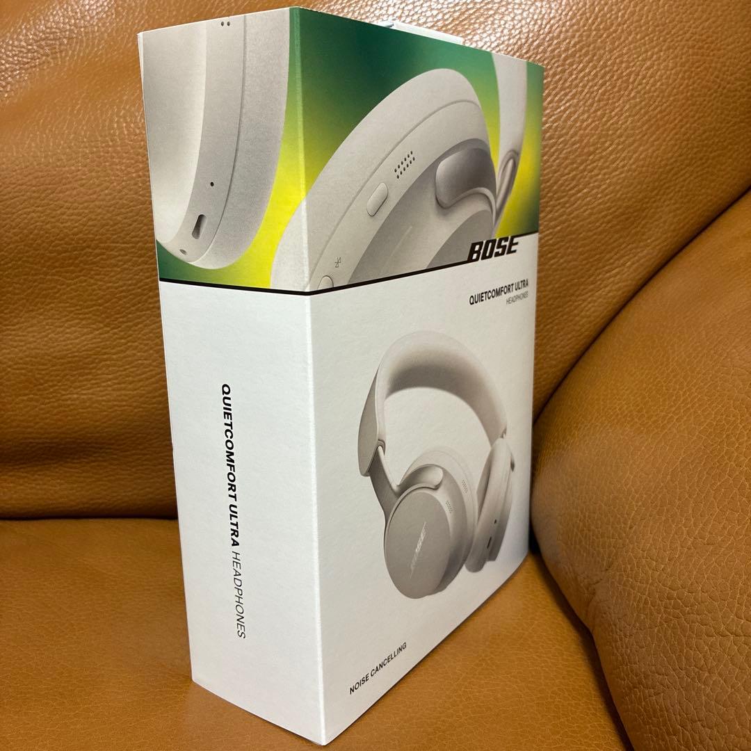 国内正規品BOSE QUIETCOMFORT ULTRA HEADPHONES白