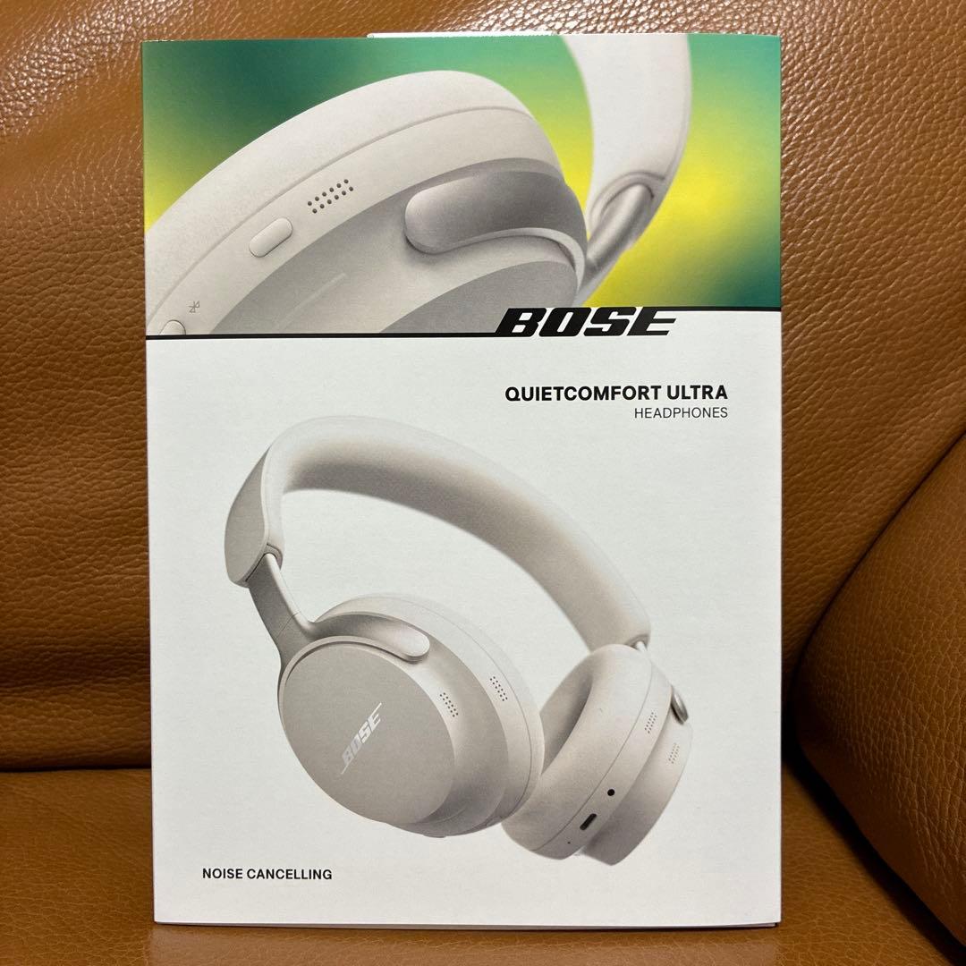 国内正規品BOSE QUIETCOMFORT ULTRA HEADPHONES白
